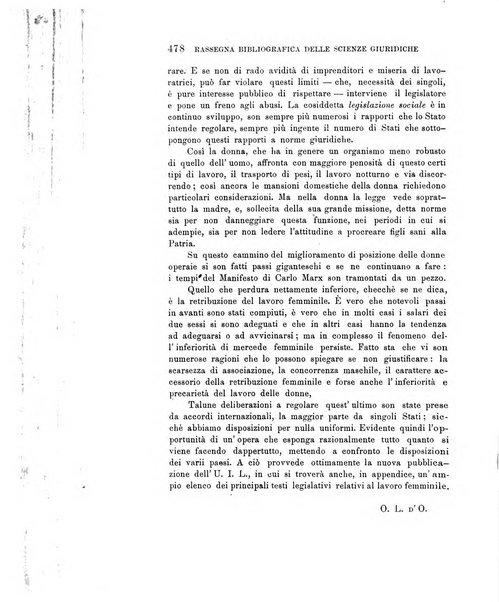 Rassegna bibliografica delle scienze giuridiche, sociali e politiche