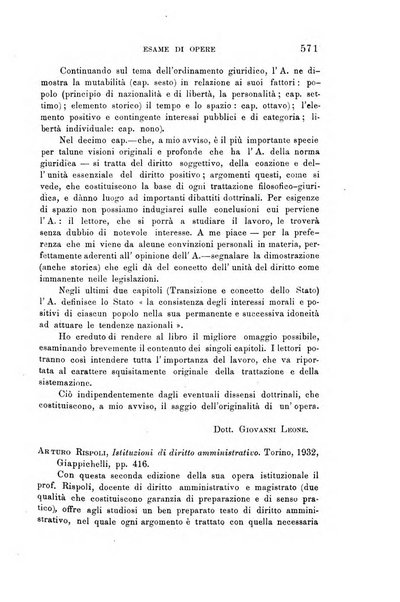 Rassegna bibliografica delle scienze giuridiche, sociali e politiche