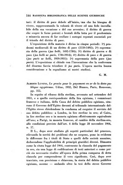 Rassegna bibliografica delle scienze giuridiche, sociali e politiche