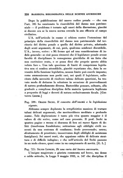 Rassegna bibliografica delle scienze giuridiche, sociali e politiche