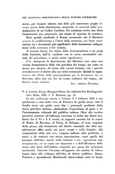 Rassegna bibliografica delle scienze giuridiche, sociali e politiche