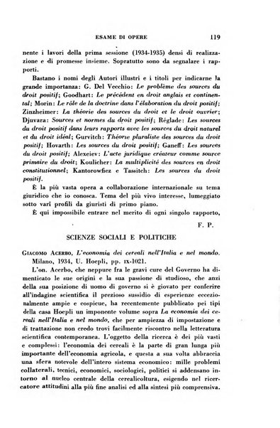 Rassegna bibliografica delle scienze giuridiche, sociali e politiche