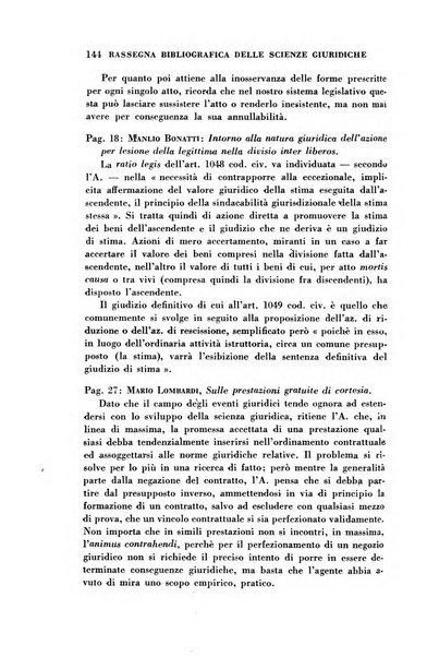 Rassegna bibliografica delle scienze giuridiche, sociali e politiche