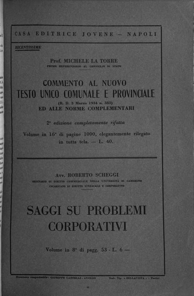 Rassegna bibliografica delle scienze giuridiche, sociali e politiche