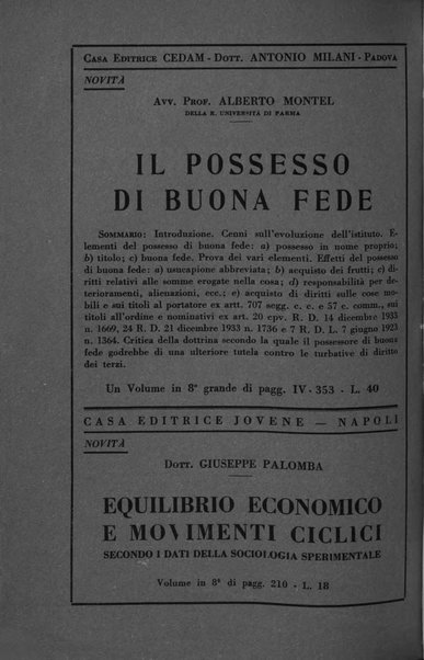 Rassegna bibliografica delle scienze giuridiche, sociali e politiche