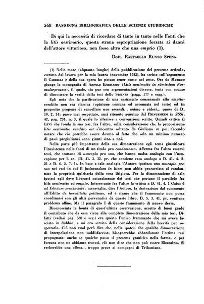 Rassegna bibliografica delle scienze giuridiche, sociali e politiche