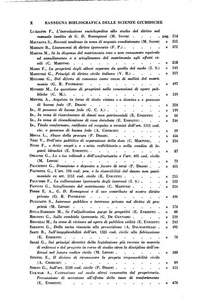 Rassegna bibliografica delle scienze giuridiche, sociali e politiche