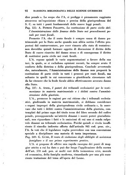 Rassegna bibliografica delle scienze giuridiche, sociali e politiche