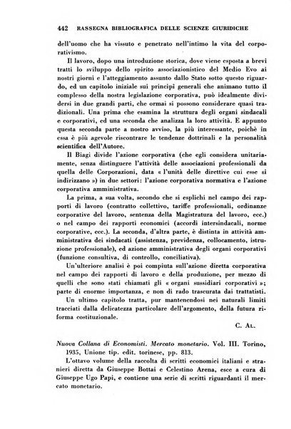 Rassegna bibliografica delle scienze giuridiche, sociali e politiche