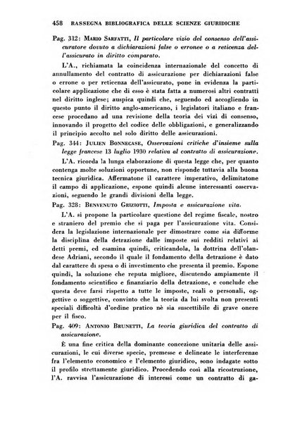 Rassegna bibliografica delle scienze giuridiche, sociali e politiche