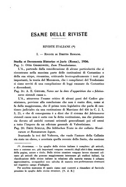 Rassegna bibliografica delle scienze giuridiche, sociali e politiche