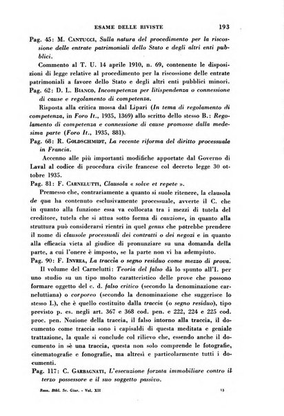 Rassegna bibliografica delle scienze giuridiche, sociali e politiche