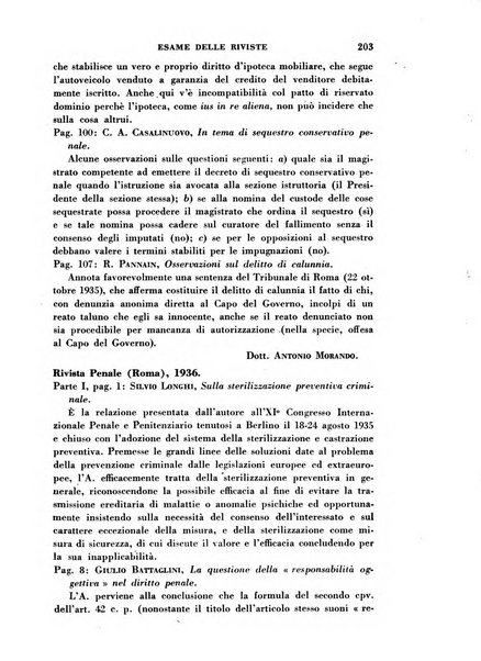 Rassegna bibliografica delle scienze giuridiche, sociali e politiche