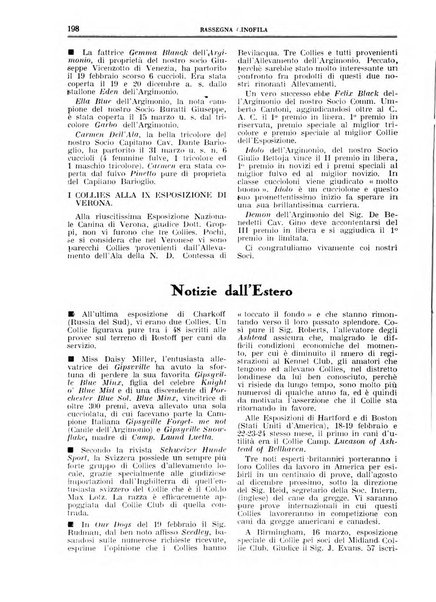 Rassegna cinofila organo ufficiale dell'Ente nazionale della cinofilia italiana