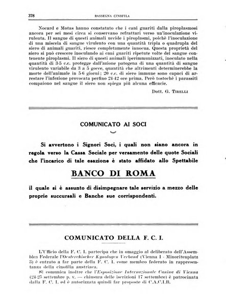 Rassegna cinofila organo ufficiale dell'Ente nazionale della cinofilia italiana