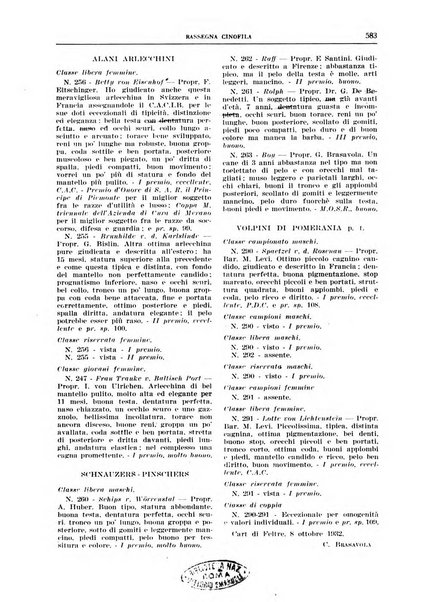 Rassegna cinofila organo ufficiale dell'Ente nazionale della cinofilia italiana