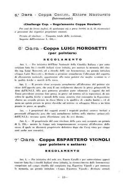 Rassegna cinofila organo ufficiale dell'Ente nazionale della cinofilia italiana