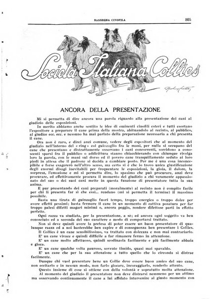 Rassegna cinofila organo ufficiale dell'Ente nazionale della cinofilia italiana