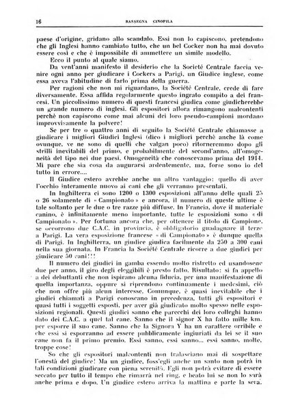 Rassegna cinofila organo ufficiale dell'Ente nazionale della cinofilia italiana