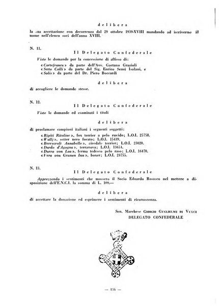 Rassegna cinofila organo ufficiale dell'Ente nazionale della cinofilia italiana