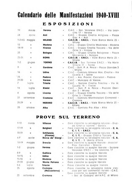 Rassegna cinofila organo ufficiale dell'Ente nazionale della cinofilia italiana