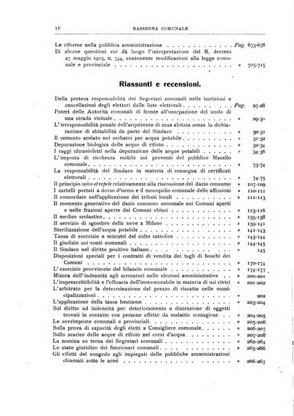 Rassegna comunale studi, legislazione, giurisprudenza, cronache con speciale riguardo ai poteri doi polizia ed ai servizi pubblici