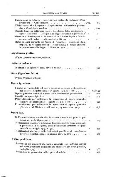 Rassegna comunale studi, legislazione, giurisprudenza, cronache con speciale riguardo ai poteri doi polizia ed ai servizi pubblici