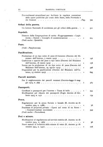 Rassegna comunale studi, legislazione, giurisprudenza, cronache con speciale riguardo ai poteri doi polizia ed ai servizi pubblici