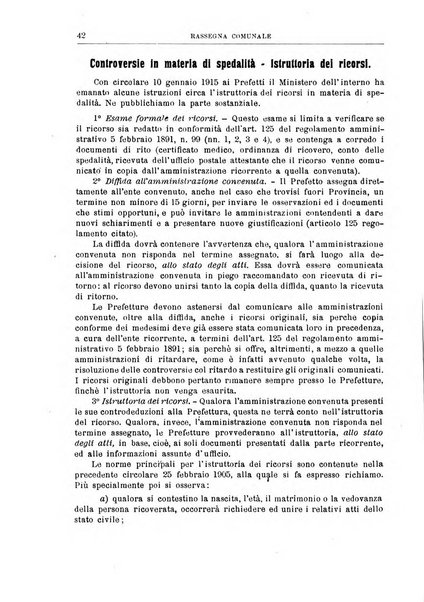 Rassegna comunale studi, legislazione, giurisprudenza, cronache con speciale riguardo ai poteri doi polizia ed ai servizi pubblici