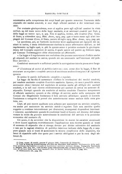 Rassegna comunale studi, legislazione, giurisprudenza, cronache con speciale riguardo ai poteri doi polizia ed ai servizi pubblici