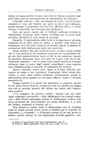 Rassegna comunale studi, legislazione, giurisprudenza, cronache con speciale riguardo ai poteri doi polizia ed ai servizi pubblici