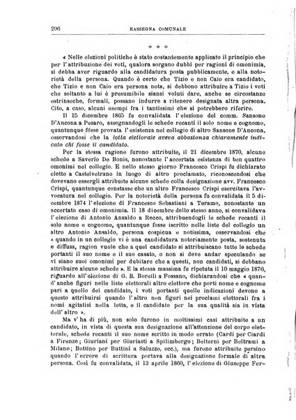 Rassegna comunale studi, legislazione, giurisprudenza, cronache con speciale riguardo ai poteri doi polizia ed ai servizi pubblici