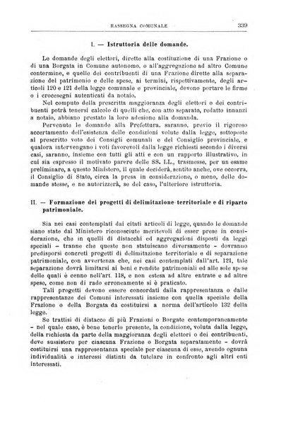 Rassegna comunale studi, legislazione, giurisprudenza, cronache con speciale riguardo ai poteri doi polizia ed ai servizi pubblici