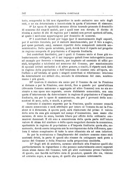 Rassegna comunale studi, legislazione, giurisprudenza, cronache con speciale riguardo ai poteri doi polizia ed ai servizi pubblici