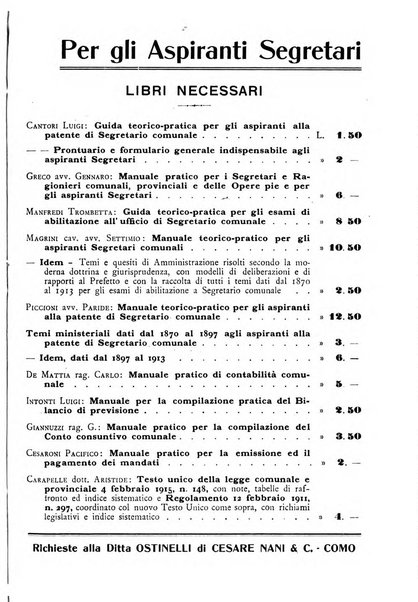 Rassegna comunale studi, legislazione, giurisprudenza, cronache con speciale riguardo ai poteri doi polizia ed ai servizi pubblici