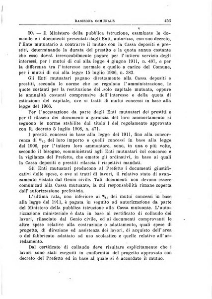 Rassegna comunale studi, legislazione, giurisprudenza, cronache con speciale riguardo ai poteri doi polizia ed ai servizi pubblici