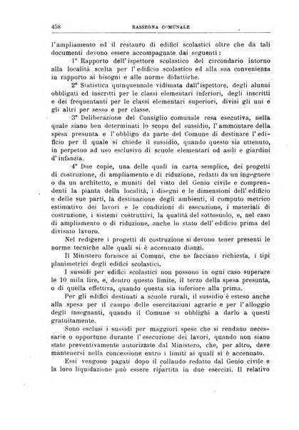 Rassegna comunale studi, legislazione, giurisprudenza, cronache con speciale riguardo ai poteri doi polizia ed ai servizi pubblici