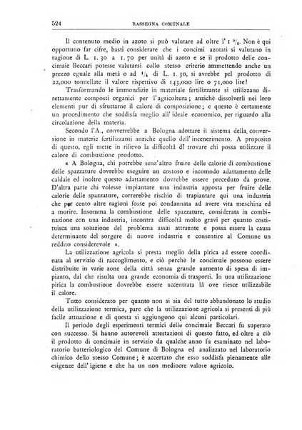 Rassegna comunale studi, legislazione, giurisprudenza, cronache con speciale riguardo ai poteri doi polizia ed ai servizi pubblici