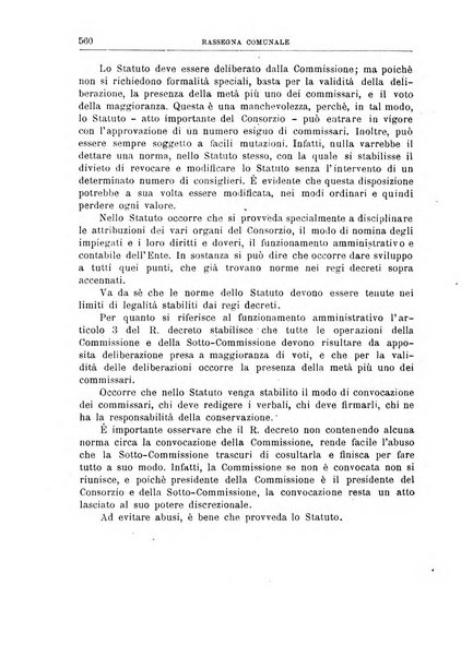 Rassegna comunale studi, legislazione, giurisprudenza, cronache con speciale riguardo ai poteri doi polizia ed ai servizi pubblici