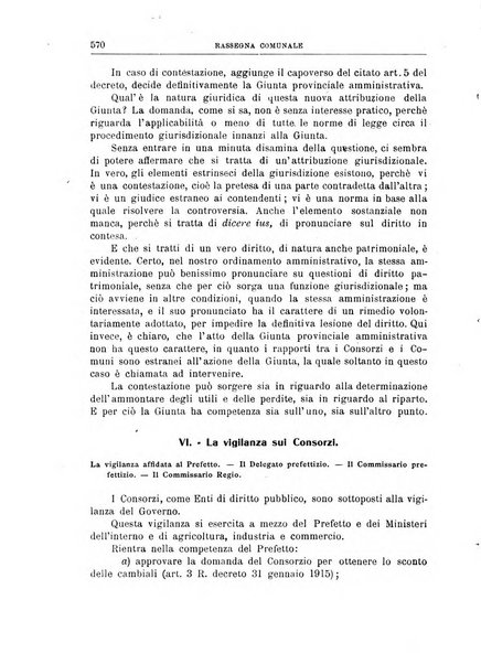 Rassegna comunale studi, legislazione, giurisprudenza, cronache con speciale riguardo ai poteri doi polizia ed ai servizi pubblici