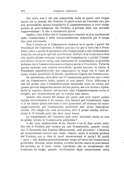 Rassegna comunale studi, legislazione, giurisprudenza, cronache con speciale riguardo ai poteri doi polizia ed ai servizi pubblici