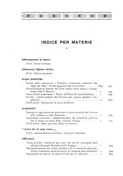 Rassegna comunale studi, legislazione, giurisprudenza, cronache con speciale riguardo ai poteri doi polizia ed ai servizi pubblici