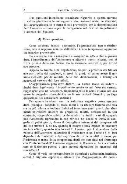 Rassegna comunale studi, legislazione, giurisprudenza, cronache con speciale riguardo ai poteri doi polizia ed ai servizi pubblici