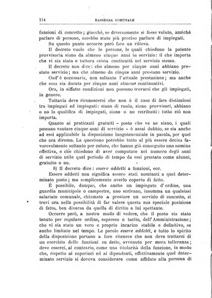 Rassegna comunale studi, legislazione, giurisprudenza, cronache con speciale riguardo ai poteri doi polizia ed ai servizi pubblici