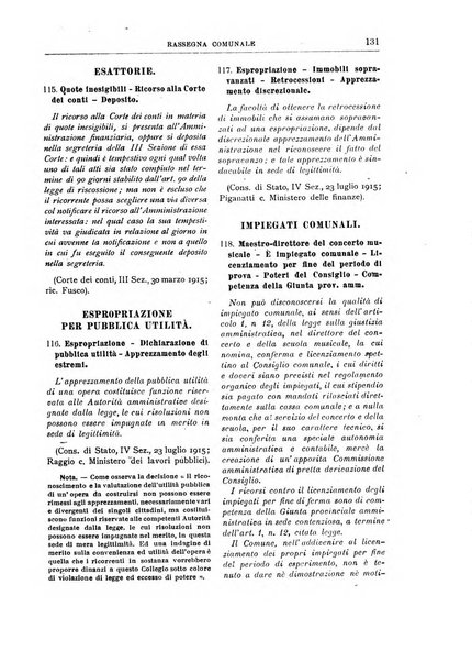 Rassegna comunale studi, legislazione, giurisprudenza, cronache con speciale riguardo ai poteri doi polizia ed ai servizi pubblici