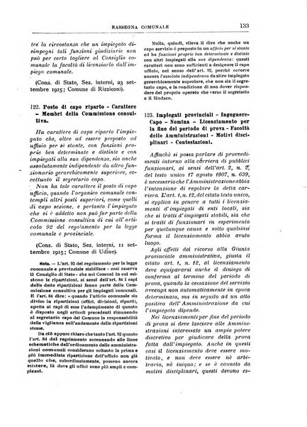 Rassegna comunale studi, legislazione, giurisprudenza, cronache con speciale riguardo ai poteri doi polizia ed ai servizi pubblici