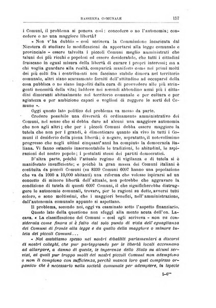 Rassegna comunale studi, legislazione, giurisprudenza, cronache con speciale riguardo ai poteri doi polizia ed ai servizi pubblici