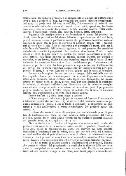 Rassegna comunale studi, legislazione, giurisprudenza, cronache con speciale riguardo ai poteri doi polizia ed ai servizi pubblici