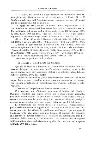 Rassegna comunale studi, legislazione, giurisprudenza, cronache con speciale riguardo ai poteri doi polizia ed ai servizi pubblici