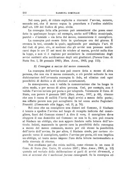 Rassegna comunale studi, legislazione, giurisprudenza, cronache con speciale riguardo ai poteri doi polizia ed ai servizi pubblici